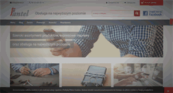 Desktop Screenshot of fantel.pl